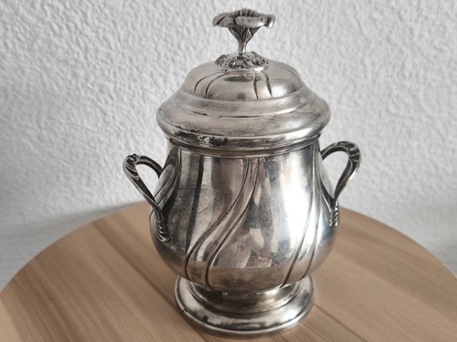 Sucrier ancien orfèvrerie - sucrier,