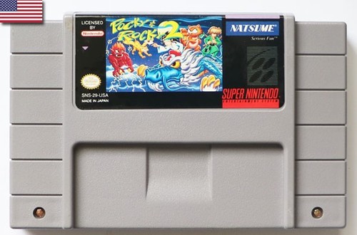 Pocky rocky snes rare - 2,