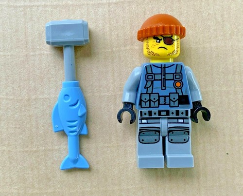 Lego njo356 minifig shark - lego, army