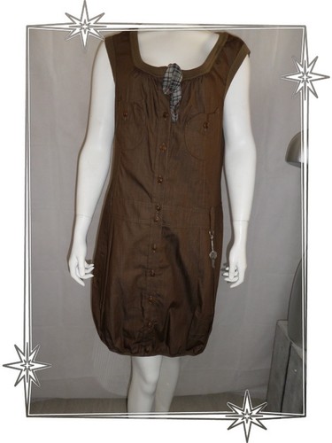 Robe chasuble boule - -,