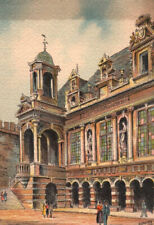 CPSM GF Illustration BARDAY - La Rochelle - L'Hôtel de Ville (Cour intérieure)