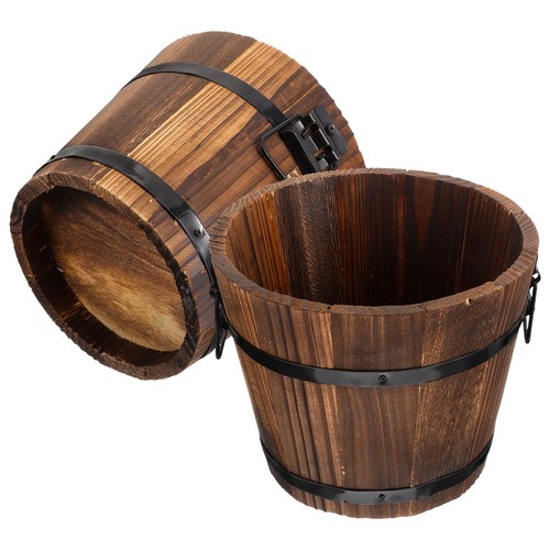 Pots fleurs bois - de, 2