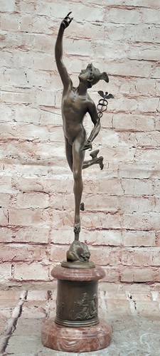 Statuette mercure volant - de,