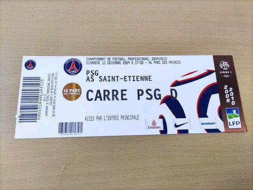 Ticket match psg saint - match,