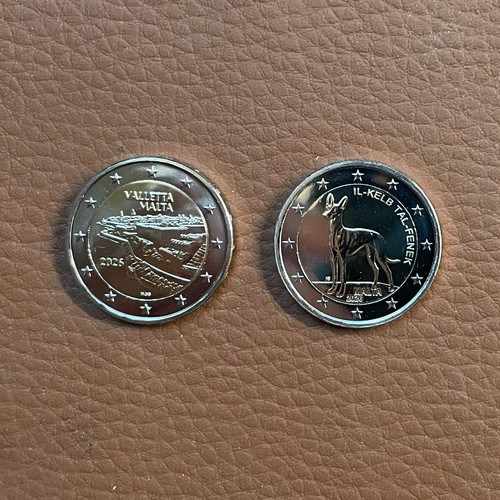 Malte 2026 le lévrier - 2€,