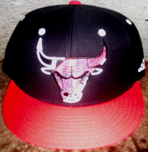 Chicago bulls adidas fitted - bulls,