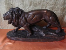 Lion à l’affut par A. De Ranieri