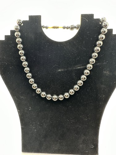 Collier hématite art déco - collier, en