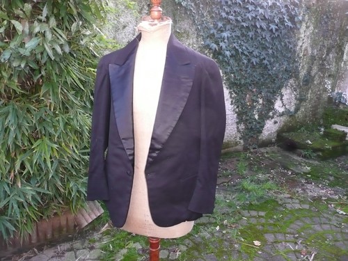 Ancienne veste noire drap - ancienne,