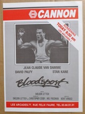 BLOODSPORT - MOVIE TRADE AD -