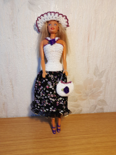 Robe longue blanche et - robe,
