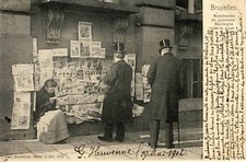 Cpa belgique bruxelles - belgique,