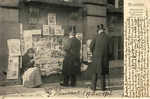 Cpa belgique bruxelles - cpa,