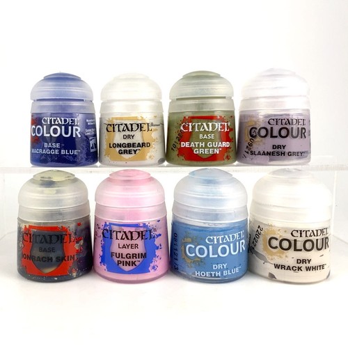 Lots peintures citadel - x8,