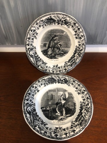 Assiettes parlantes en - 2,