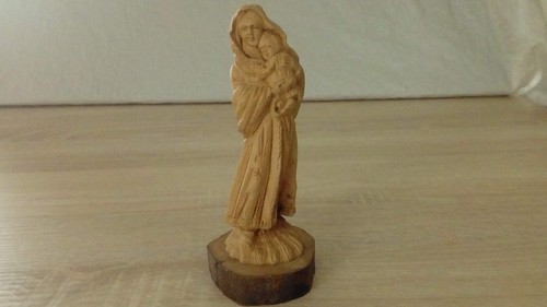 Vierge enfant en bois - l'enfant,
