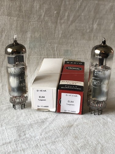 El84 6bq5 tungsram matched - 6bq5,