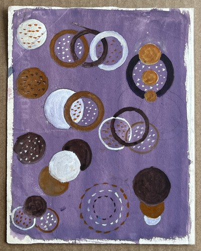 Gouache originale art déco - originale,