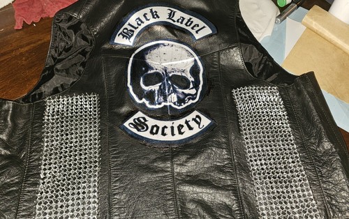 Black label society genuine - label,