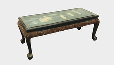 Table basse à décor de