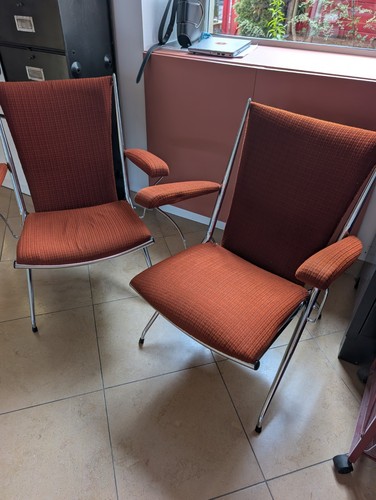 Paire fauteuils pliants - de,