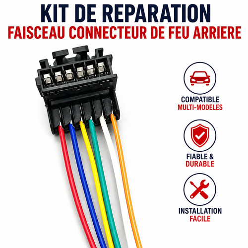 Réparation connecteur prise