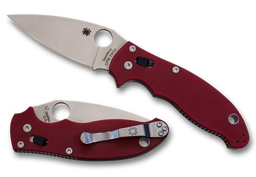 Spyderco manix numbered red - numbered,,