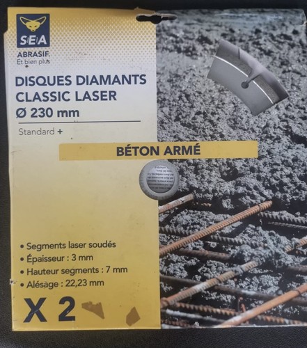 Disque diamant 230 - disque,