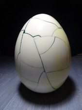 Grand oeuf en résine fractale