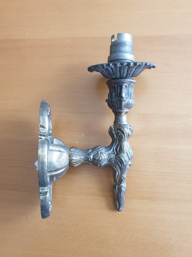 Chandelier mural ancien bronze
