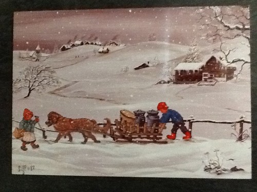 Reproduction litho peintre - cp,