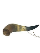Corne naturelle décorative ou à boire – Style médiéval/viking