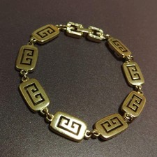 Bracelet en métal logo
