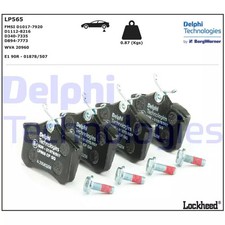 Jeu de plaquettes de frein