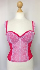 Bustier corset dentelle
