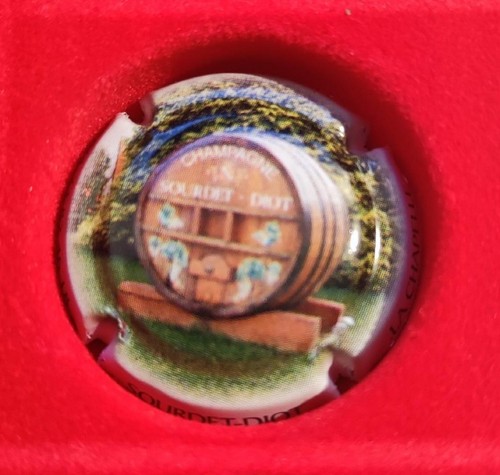 Capsule plaque muselet de - plaque,