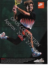 Publicité papier ANDRE AGASSI