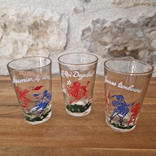 Lot verres emaillés souchon - 3,