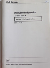 Manuel de réparation AUDI V8