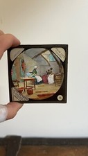 Plaque verre peint lanterne