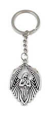 Porte-Clés Argent Métal Ange