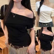T-shirt femme épaules