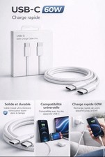 CABLE APPLE USB-C  1M CHARGEUR
