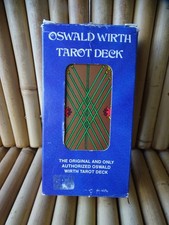 ancien jeu de cartes Oswald Wirth Tarot Deck / Voyance ésotérisme  / complet 