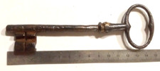 Grosse et Grande Clé Vintage en Fer Forgé 14,5 cm