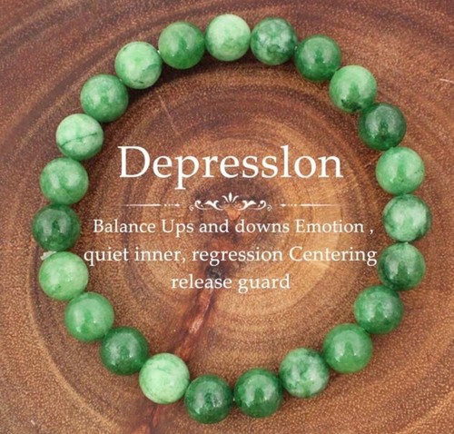 Bracelet jade véritable - en,