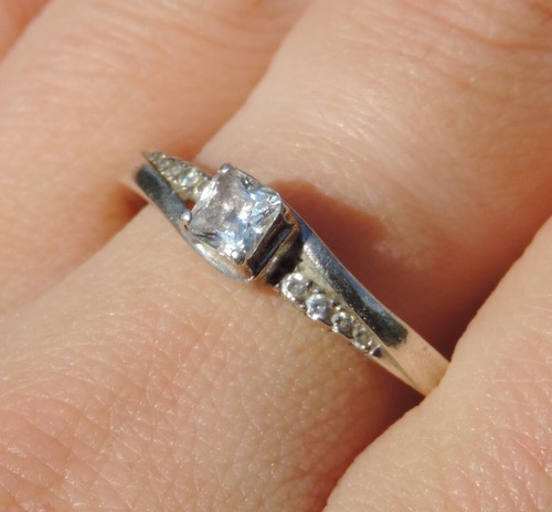 Belle bague argent - , massif