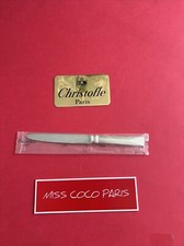 Couteau Entremets Christofle France 19,5 Atlantide Métal Argent Neuf Blister.