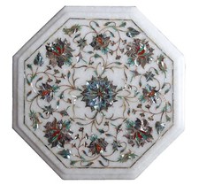 12 " Marbre Côté Fin Coin