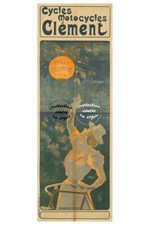 VéLO/CYCLES CLéMENT - POSTER
